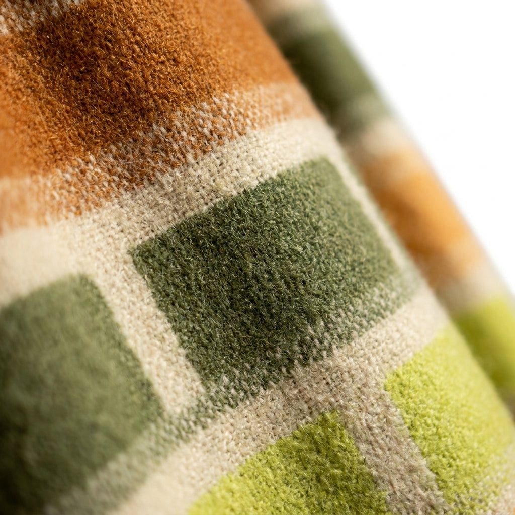 COSH! Wunderbar Upcycled woolen coat Puffy detail