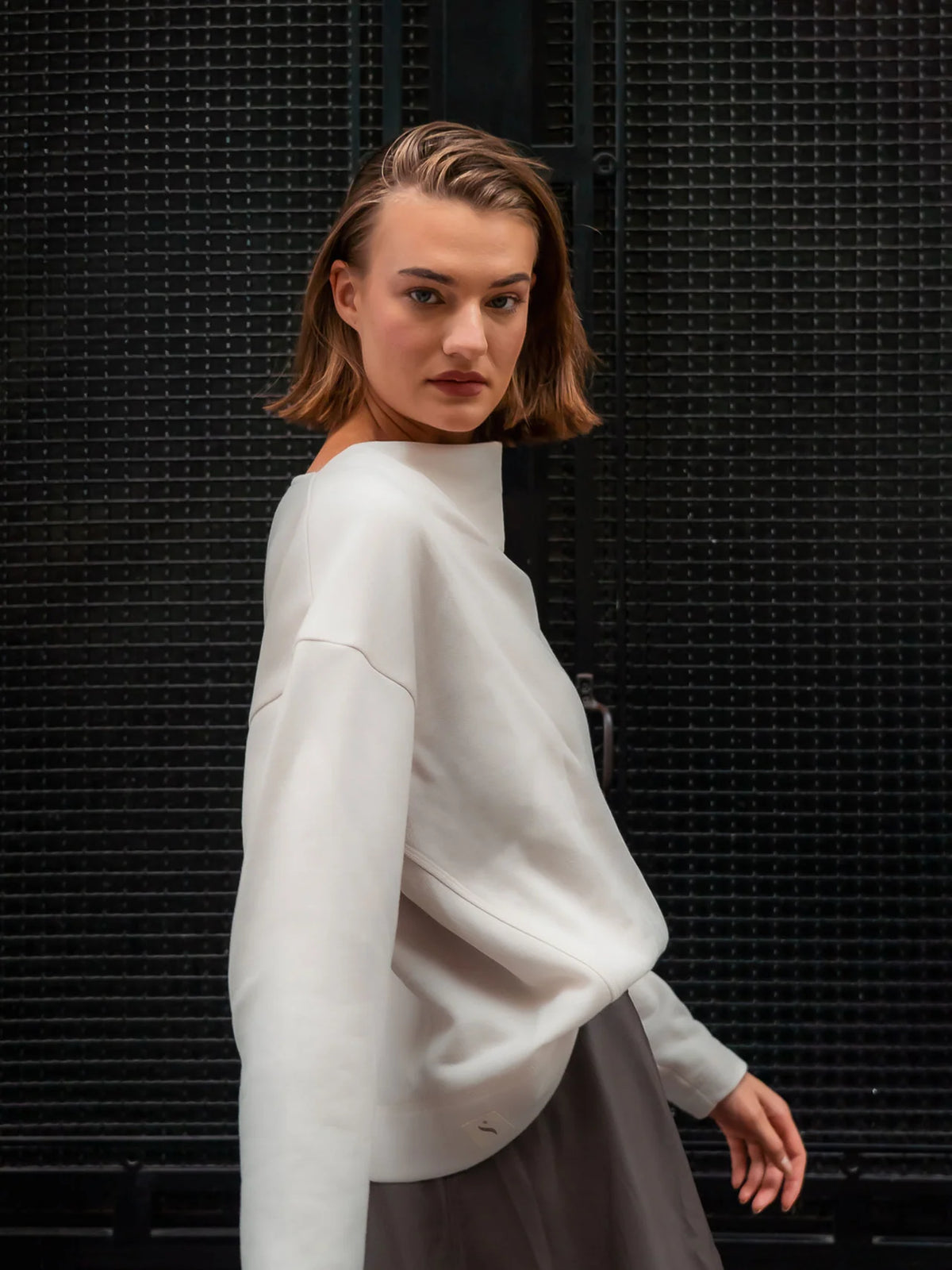 Sweatshirt Luna – Cotton, Wool, Silk & Cashmere Blend