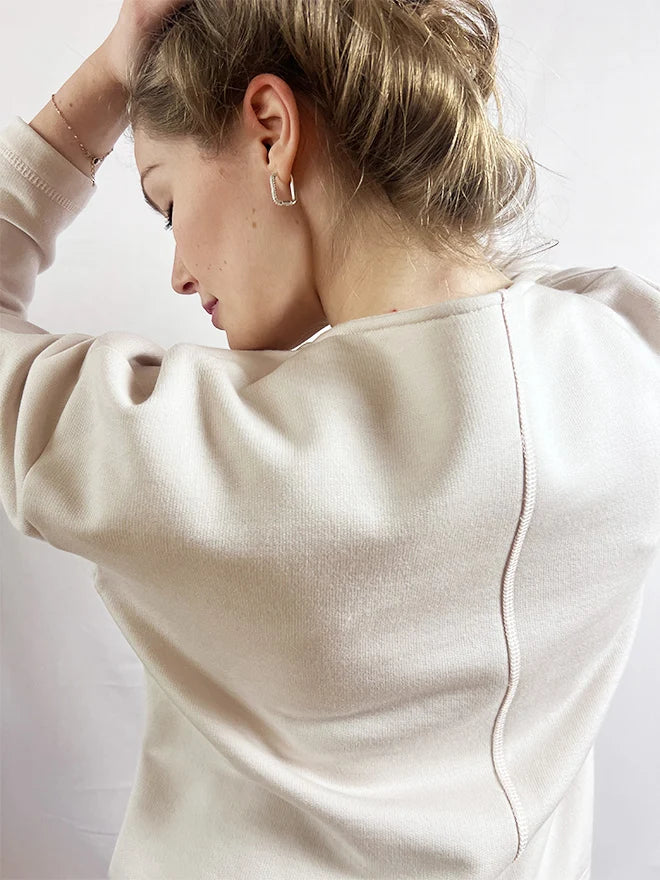Sweatshirt Luna – Cotton, Wool, Silk & Cashmere Blend