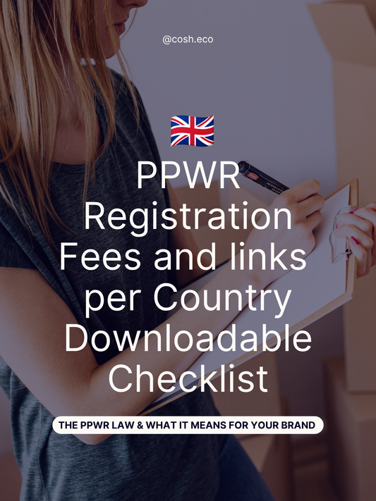 PPWR EU Packaging Registration Toolkit in English in All 27 Countries