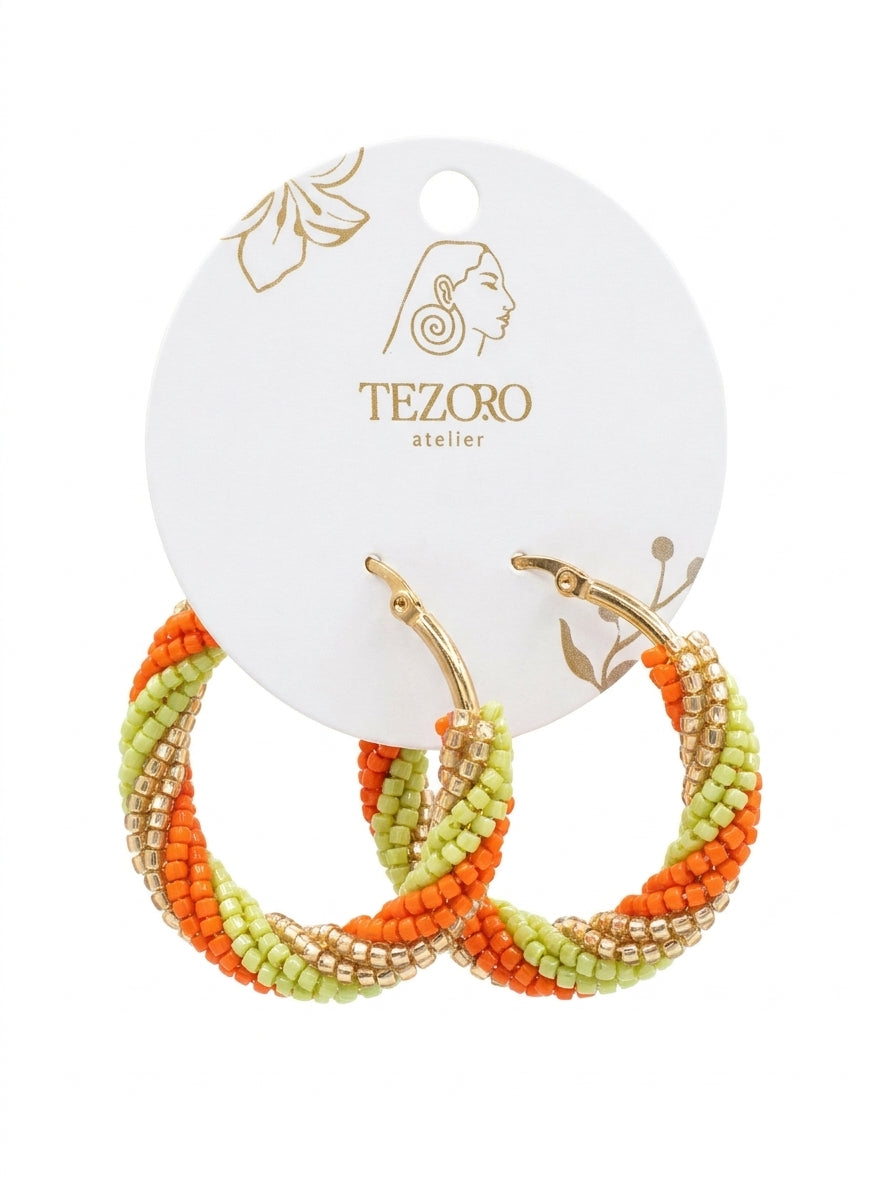 Rio de colores Earrings