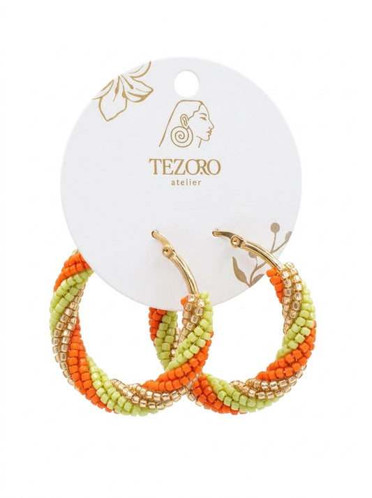 Rio de colores Earrings