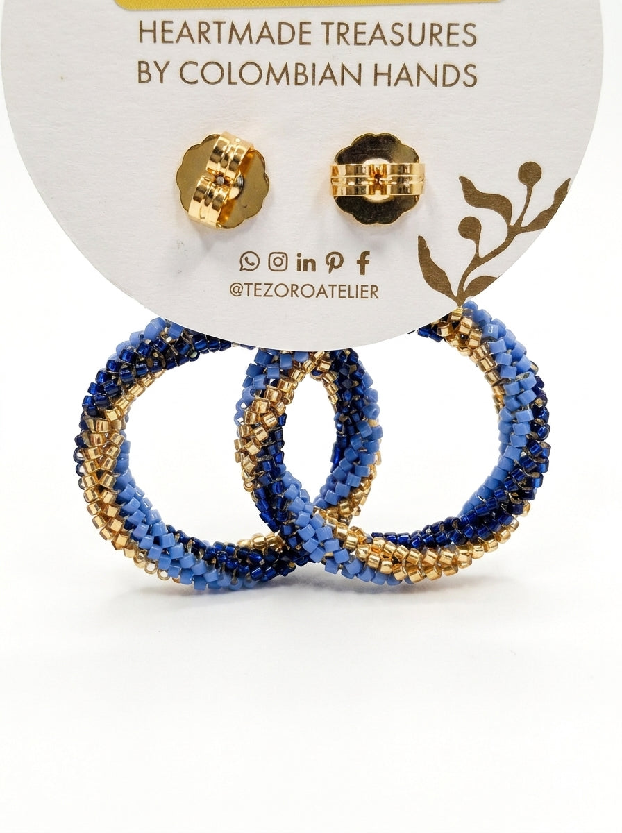 Rio de colores Earrings Large