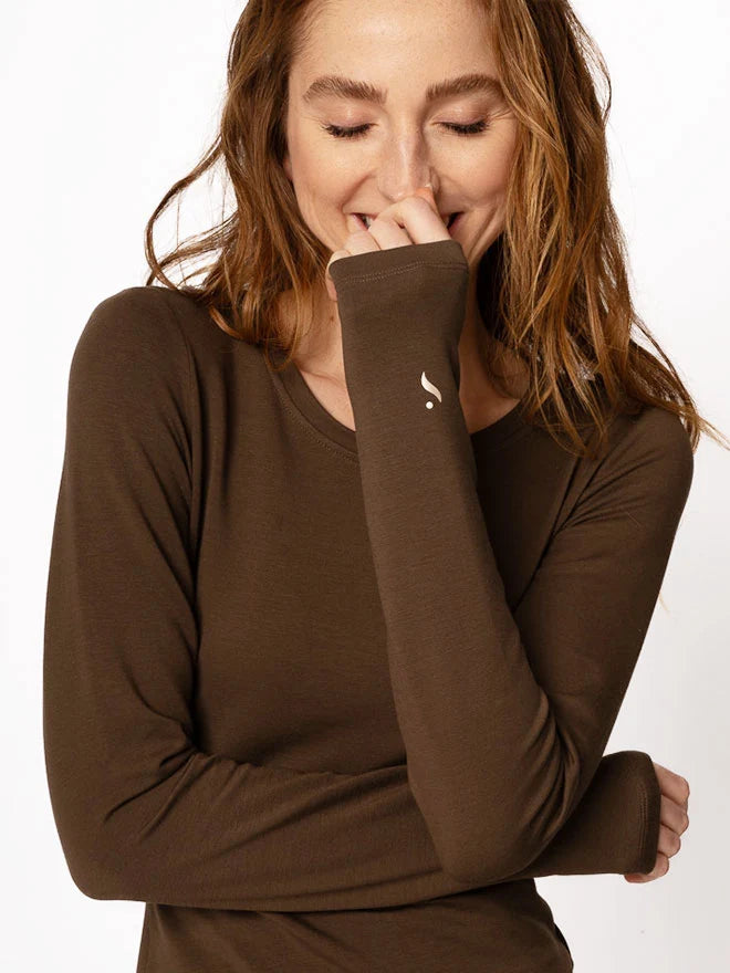 Longsleeve Elle – TENCEL™ Lyocell Top