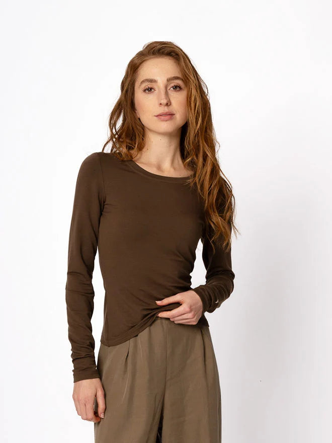 Longsleeve Elle – TENCEL™ Lyocell Top