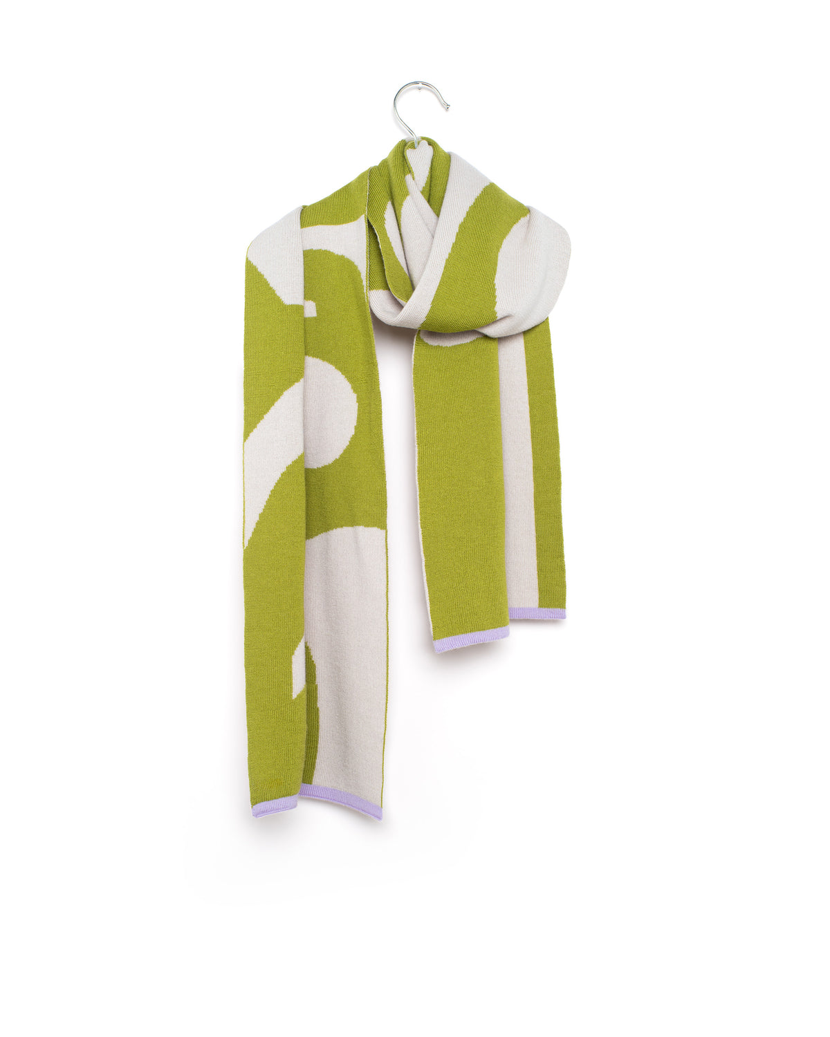SEMICOLON midi scarf