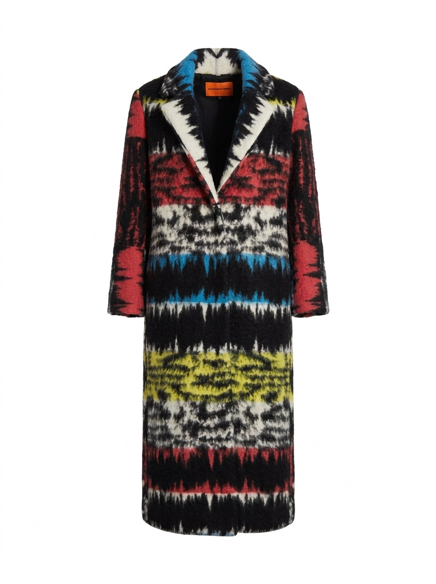 COSH! Wunderbar Upcycled woolen coat Blacky