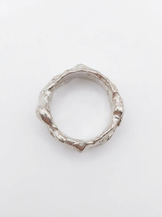Fien Demuynck zilver juweel Ring - Molten