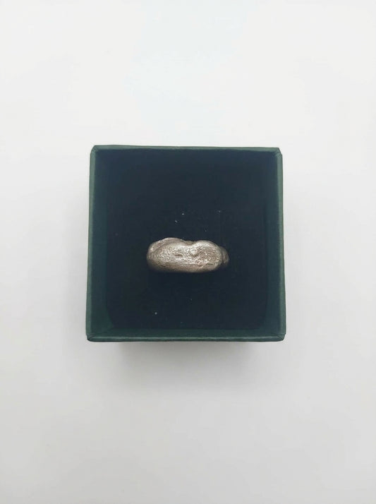 Fien Demuynck zilver juweel Ring - Chunky