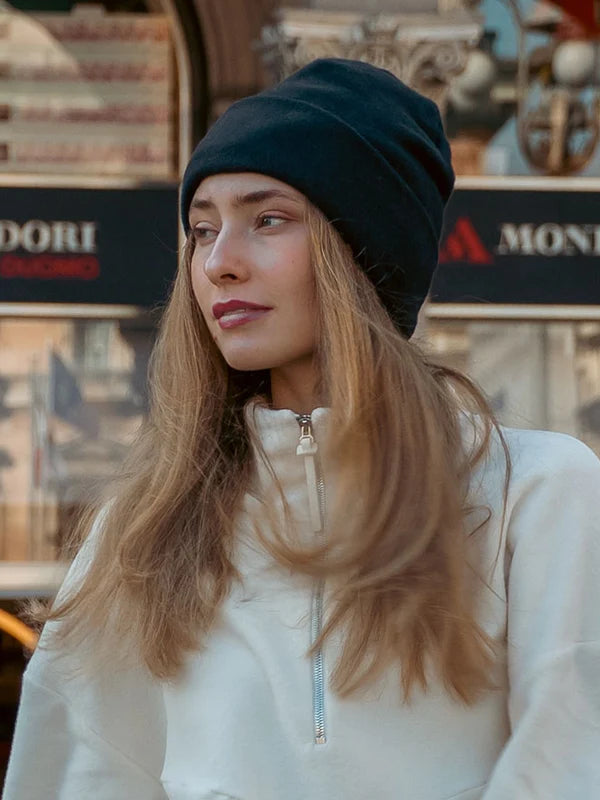 Beanie Hanna – Cotton Fleece Hat