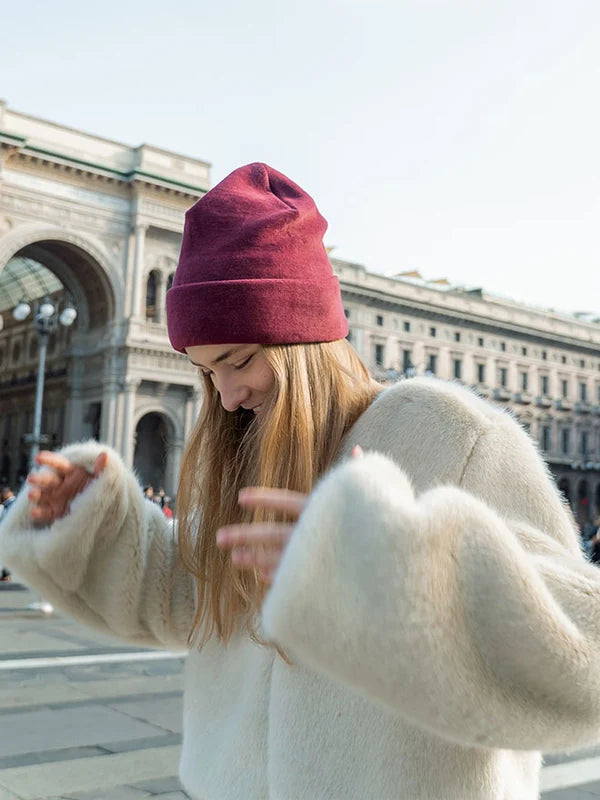 Beanie Hanna – Cotton Fleece Hat